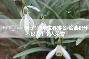钟祥男子5000米世界排名-这些积分不仅关乎个人荣誉