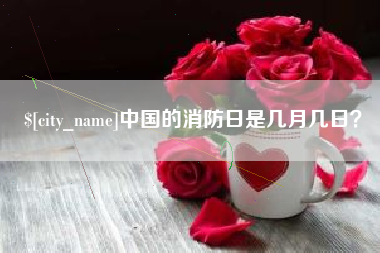 钟祥中国的消防日是几月几日？