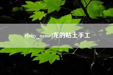 钟祥龙的粘土手工