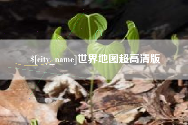 钟祥世界地图超高清版
