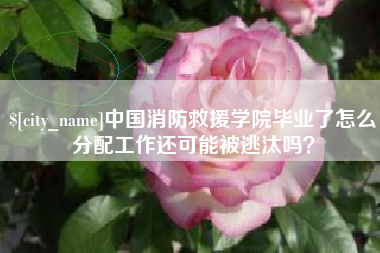 钟祥中国消防救援学院毕业了怎么分配工作还可能被逃汰吗？