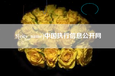 钟祥中国执行信息公开网