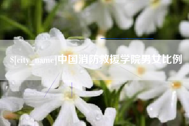 钟祥中国消防救援学院男女比例