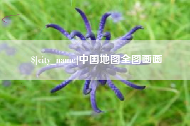钟祥中国地图全图画画