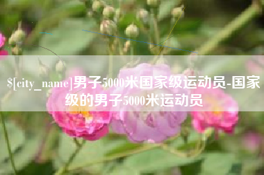 钟祥男子5000米国家级运动员-国家级的男子5000米运动员