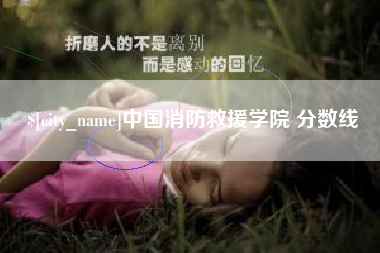 钟祥中国消防救援学院 分数线