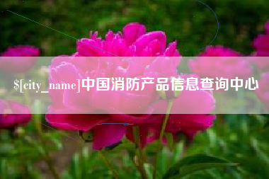 钟祥中国消防产品信息查询中心