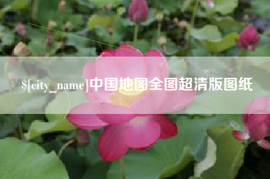 钟祥中国地图全图超清版图纸