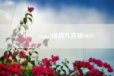钟祥挑战九宫格2019
